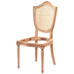 HASIRLI KUPA OYMALI TORNALI SANDALYE