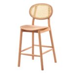 HASIRLI MİAMİ BAR SANDALYESİ