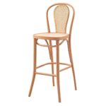 HASIRLI VAZO BAR SANDALYESİ