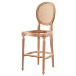 HASIRLI TORNALI BAR SANDALYESİ