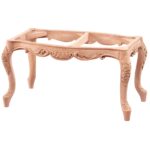 80 LİK KAVİSLİ OYMALI PUF