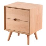 RETRO ÇİFT ÇEKMECELİ KOMODİN